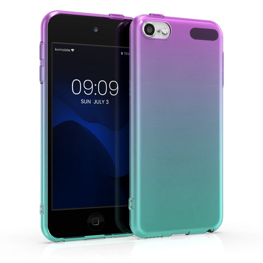 kwmobile Hülle kompatibel mit Apple iPod Touch 6G / 7G (6. und 7.Generation) - Silikon Backcover Schutzhülle - Cover Case