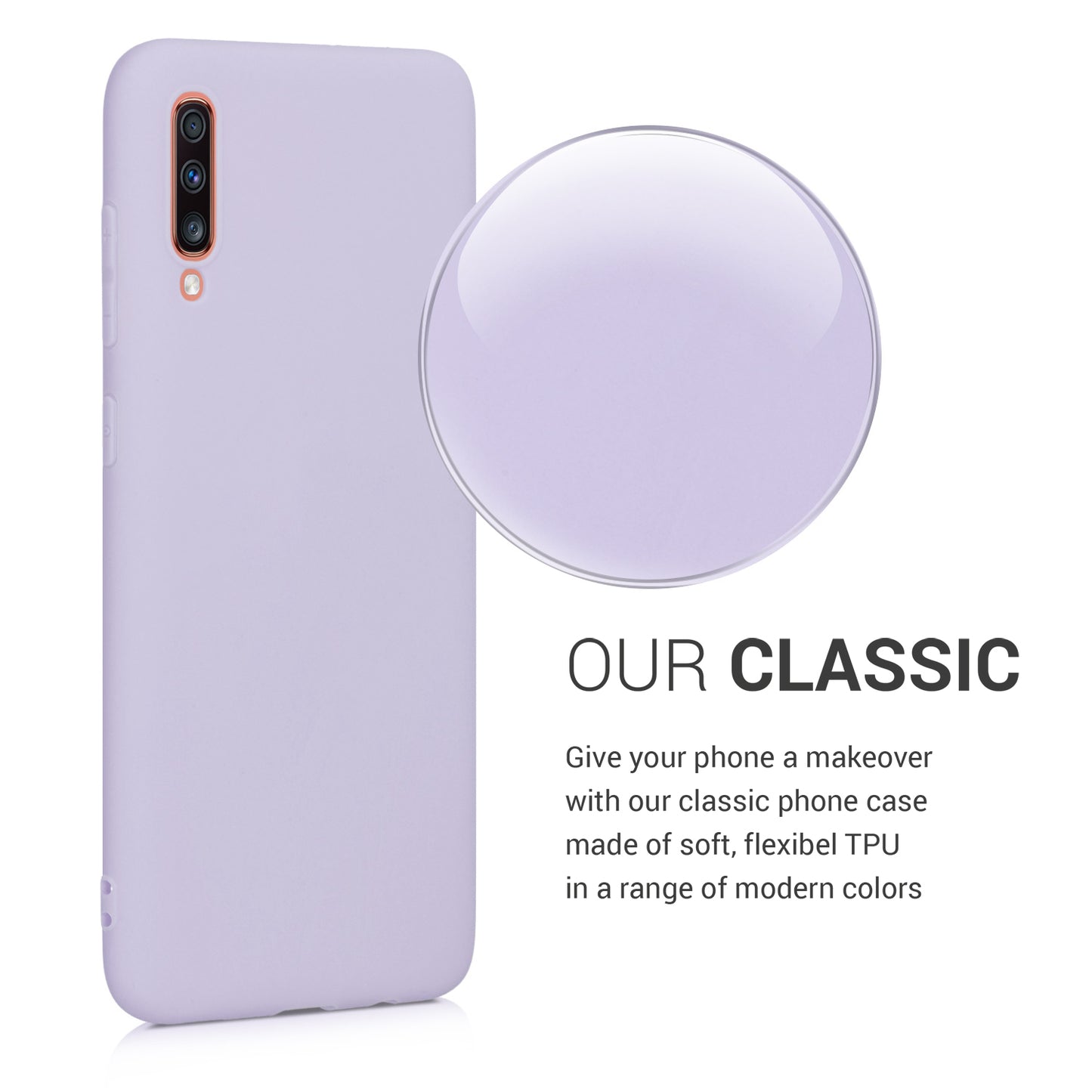 kwmobile Handyhülle für Samsung Galaxy A70 - Schutzhülle Cover
