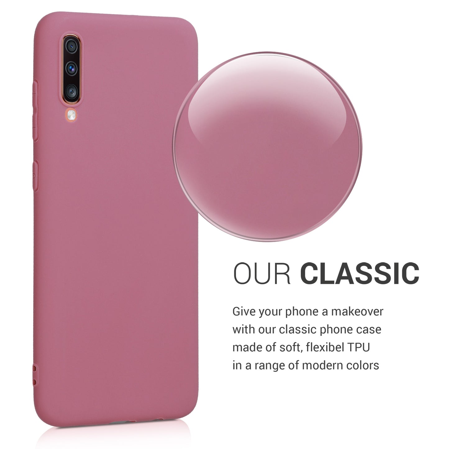 kwmobile Handyhülle für Samsung Galaxy A70 - Schutzhülle Cover
