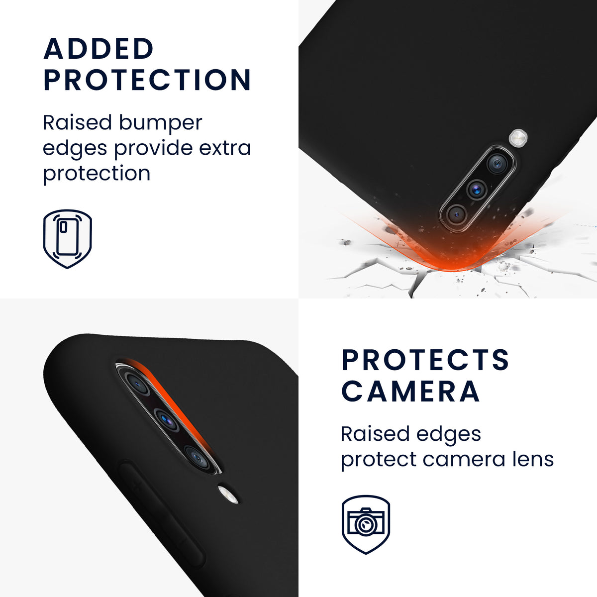 kwmobile Handyhülle für Samsung Galaxy A70 - Schutzhülle Cover