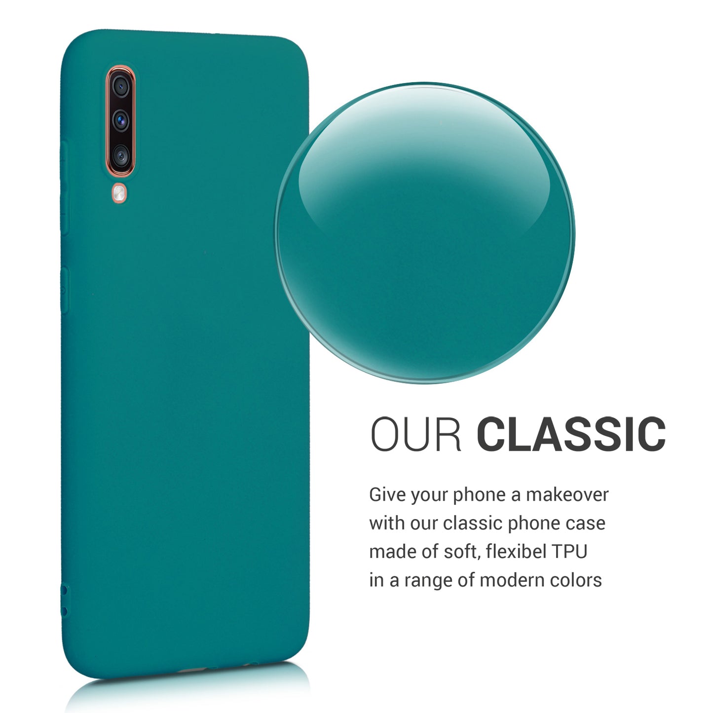 kwmobile Handyhülle für Samsung Galaxy A70 - Schutzhülle Cover