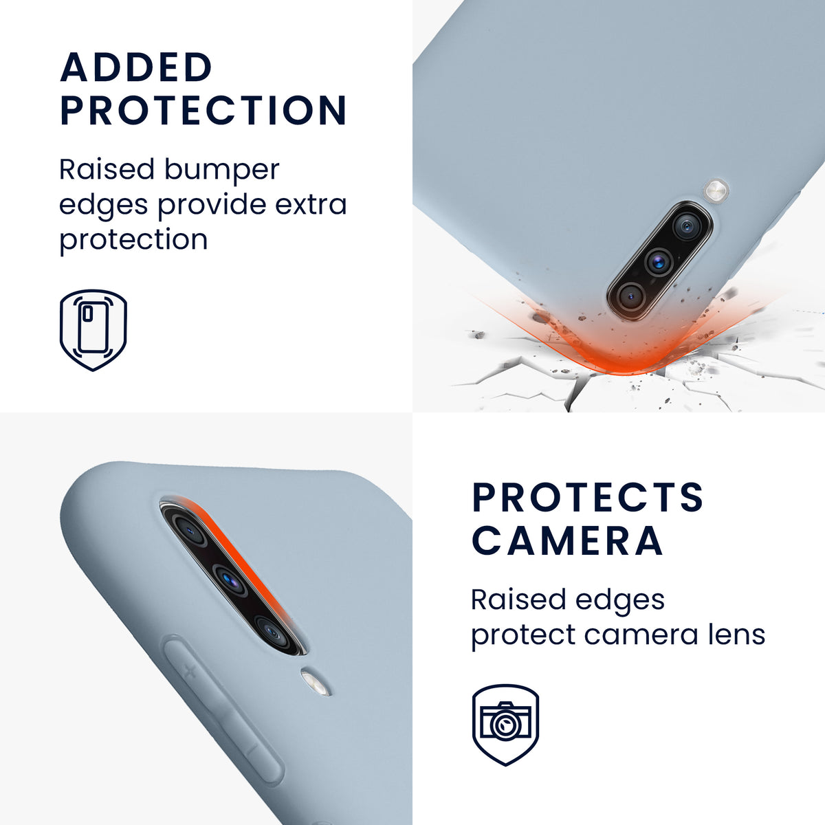 kwmobile Handyhülle für Samsung Galaxy A70 - Schutzhülle Cover