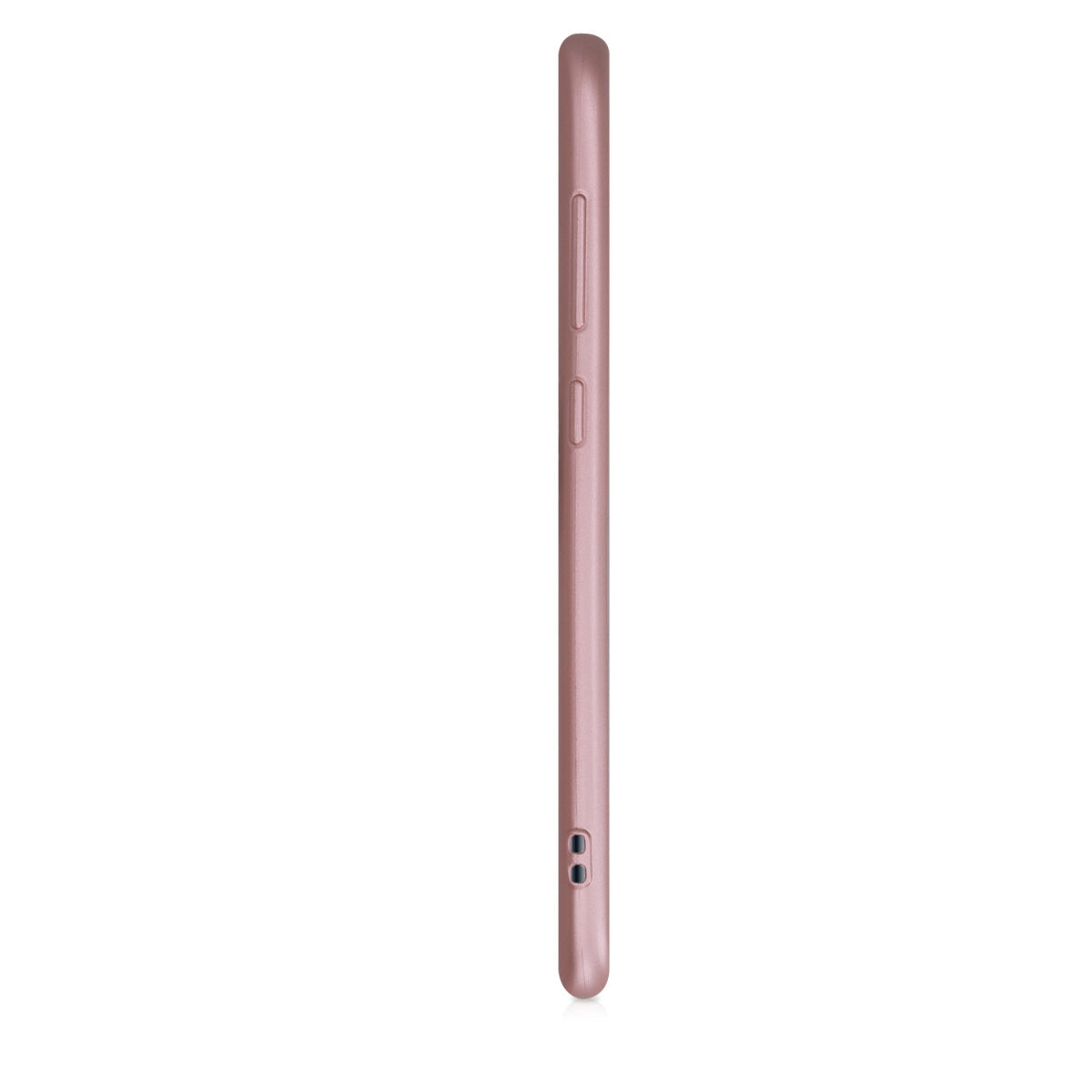 kwmobile Handyhülle für Samsung Galaxy A70 Hülle - Silikon Case metallisch schimmernd - Schutzhülle Cover