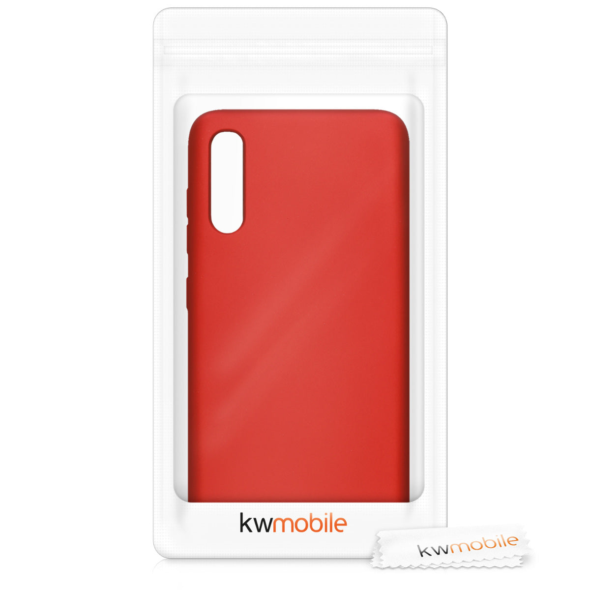 kwmobile Handyhülle für Samsung Galaxy A70 Hülle - Silikon Case metallisch schimmernd - Schutzhülle Cover