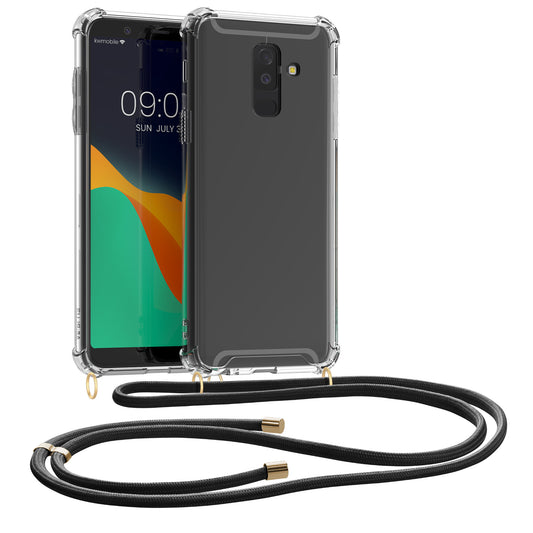 kwmobile Necklace Case kompatibel mit Samsung Galaxy A6+/A6 Plus (2018) Hülle