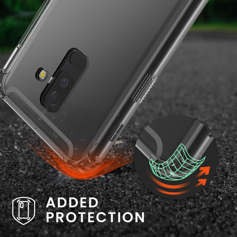 kwmobile Necklace Case kompatibel mit Samsung Galaxy A6+/A6 Plus (2018) Hülle