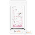 kwmobile Necklace Case kompatibel mit Huawei P20 Lite Hülle Silikon Cover mit Handykette Kirschblütenblätter