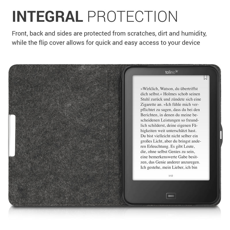 Tolino Vision 1 / 2 / 3 / 4 HD eReader Hülle Sterne Blau Grün