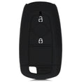 Ford 2-Tasten Autoschlüssel Keyless Go Silikon Schlüsselhülle Rallyestreifen Rot