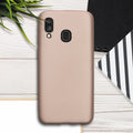 kwmobile Handyhülle für Samsung Galaxy A40 Hülle - Silikon Case metallisch schimmernd - Schutzhülle Cover