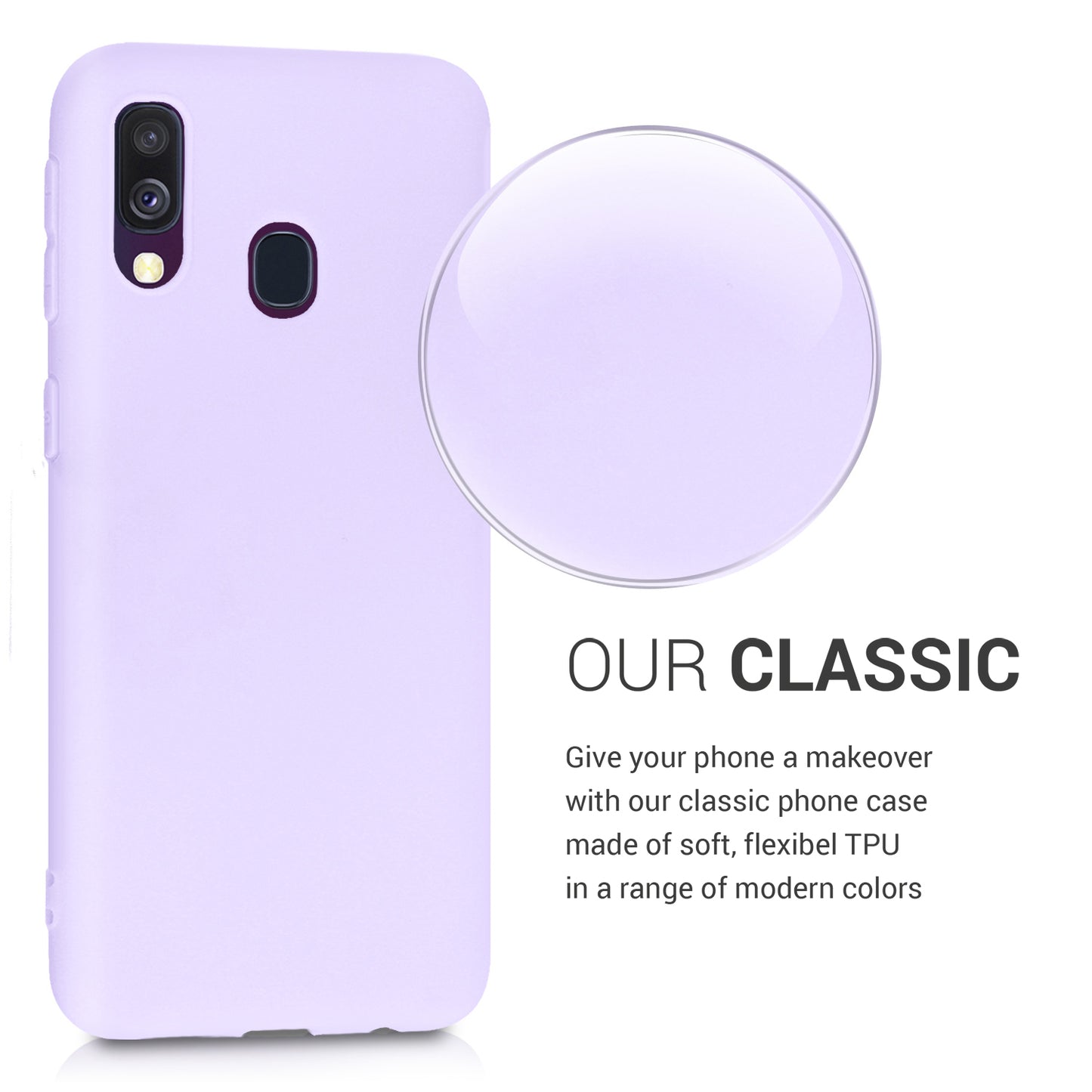 kwmobile Handyhülle für Samsung Galaxy A40 Hülle - Schutzhülle Cover