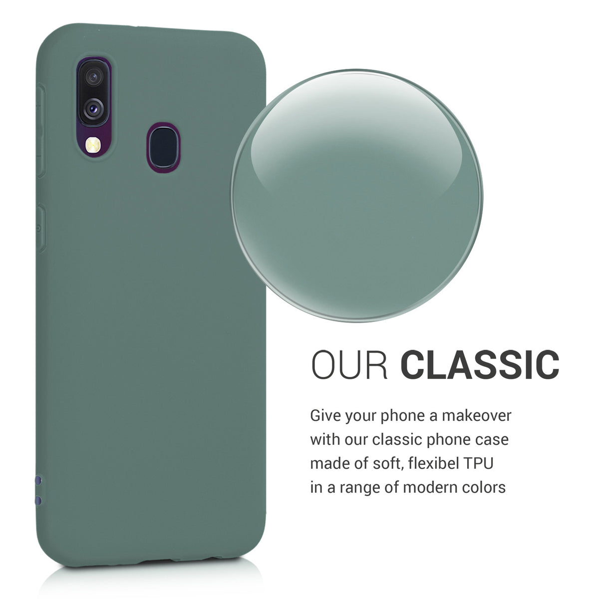 kwmobile Handyhülle für Samsung Galaxy A40 Hülle - Schutzhülle Cover
