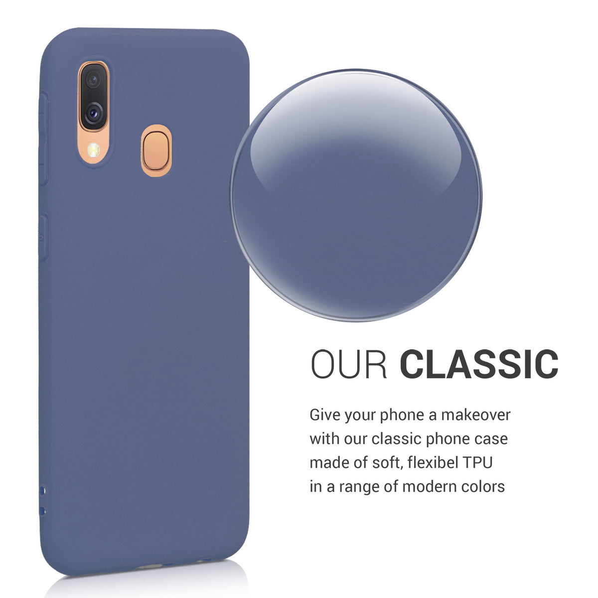 kwmobile Handyhülle für Samsung Galaxy A40 Hülle - Schutzhülle Cover