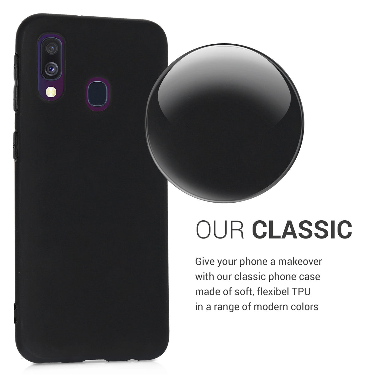 kwmobile Handyhülle für Samsung Galaxy A40 Hülle - Schutzhülle Cover