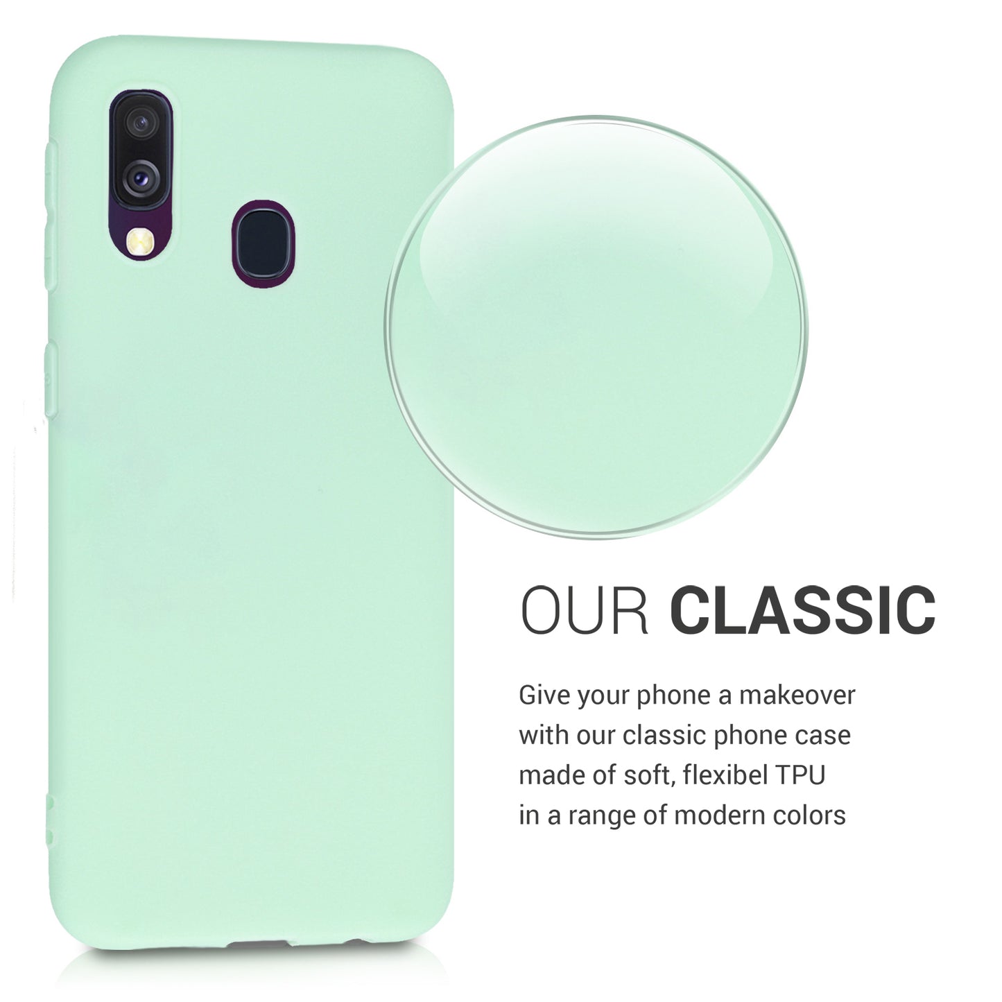 kwmobile Handyhülle für Samsung Galaxy A40 Hülle - Schutzhülle Cover