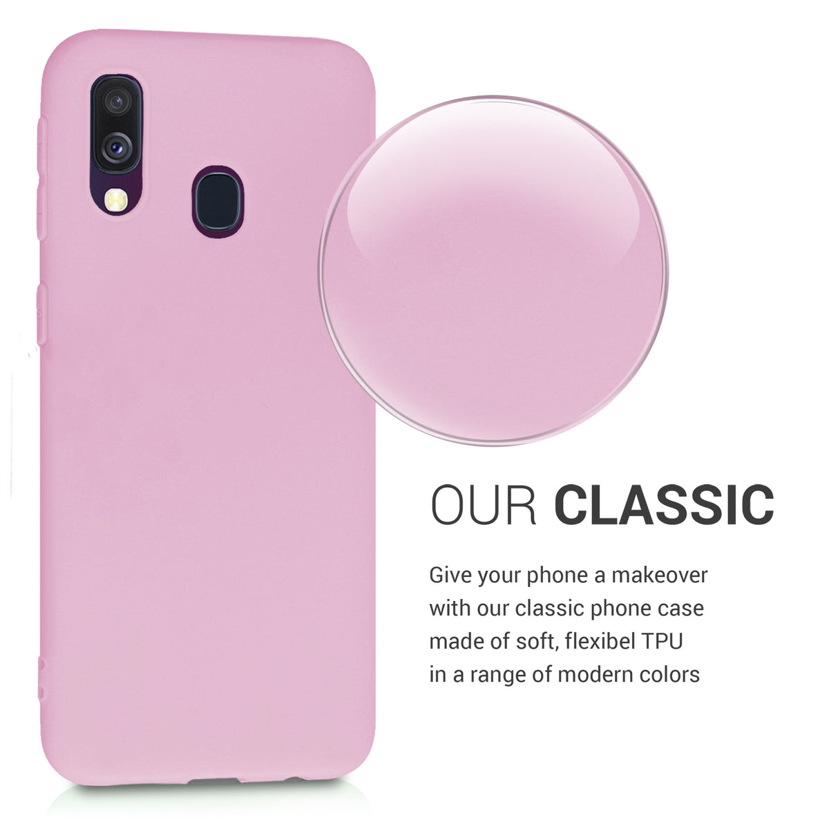 kwmobile Handyhülle für Samsung Galaxy A40 Hülle - Schutzhülle Cover