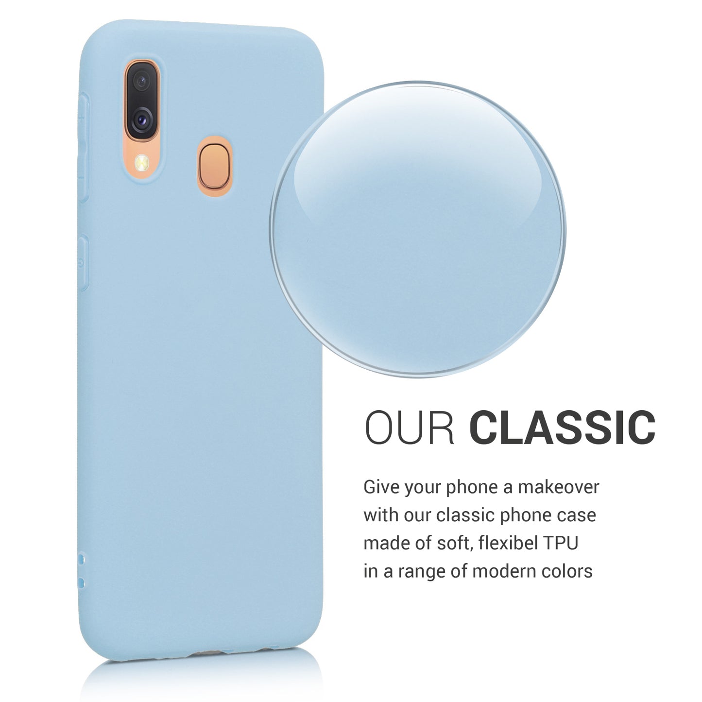kwmobile Handyhülle für Samsung Galaxy A40 Hülle - Schutzhülle Cover