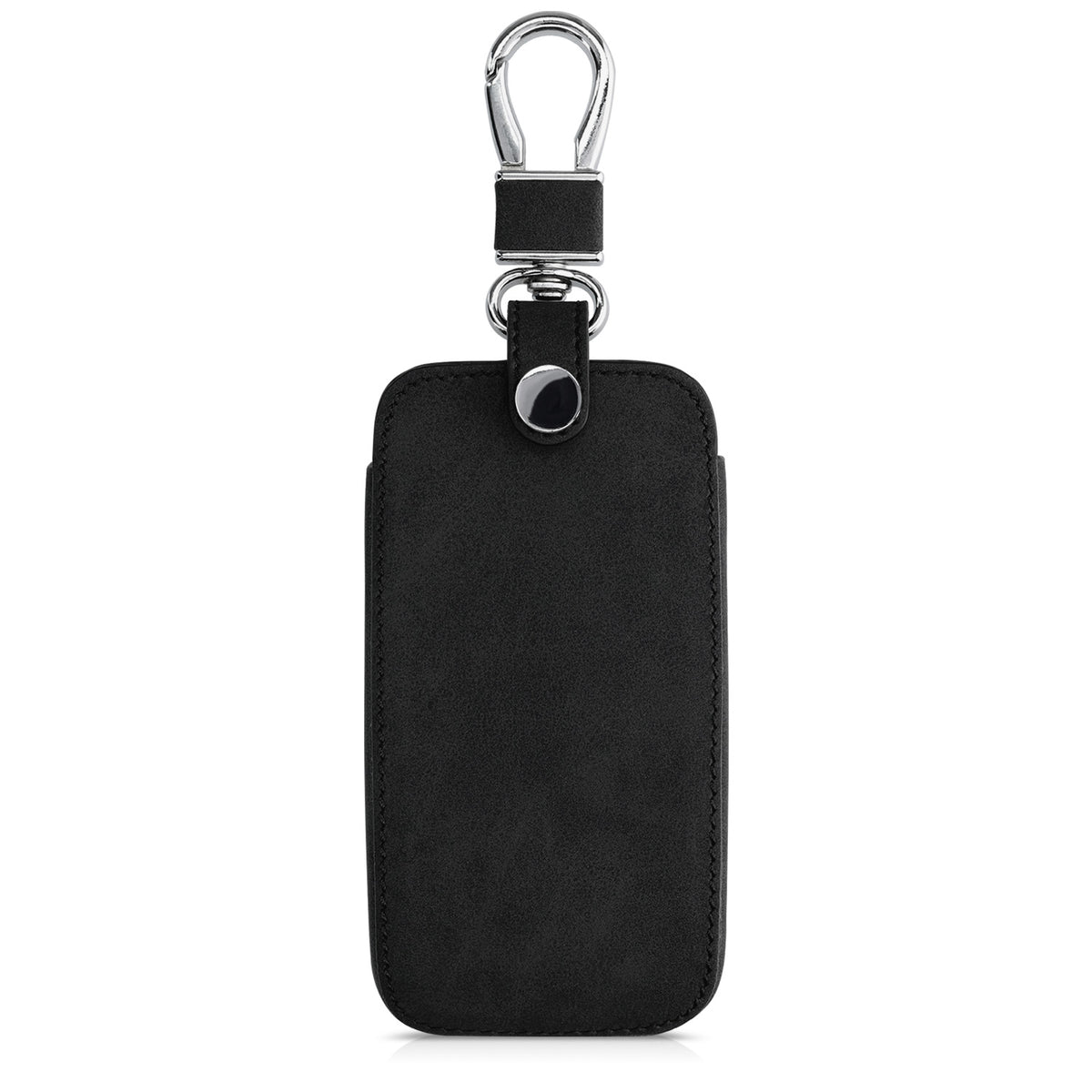 Renault 4-Tasten Smartkey Autoschlüssel (nur Keyless Go) Kunstleder Schlüsselhülle Wildlederoptik