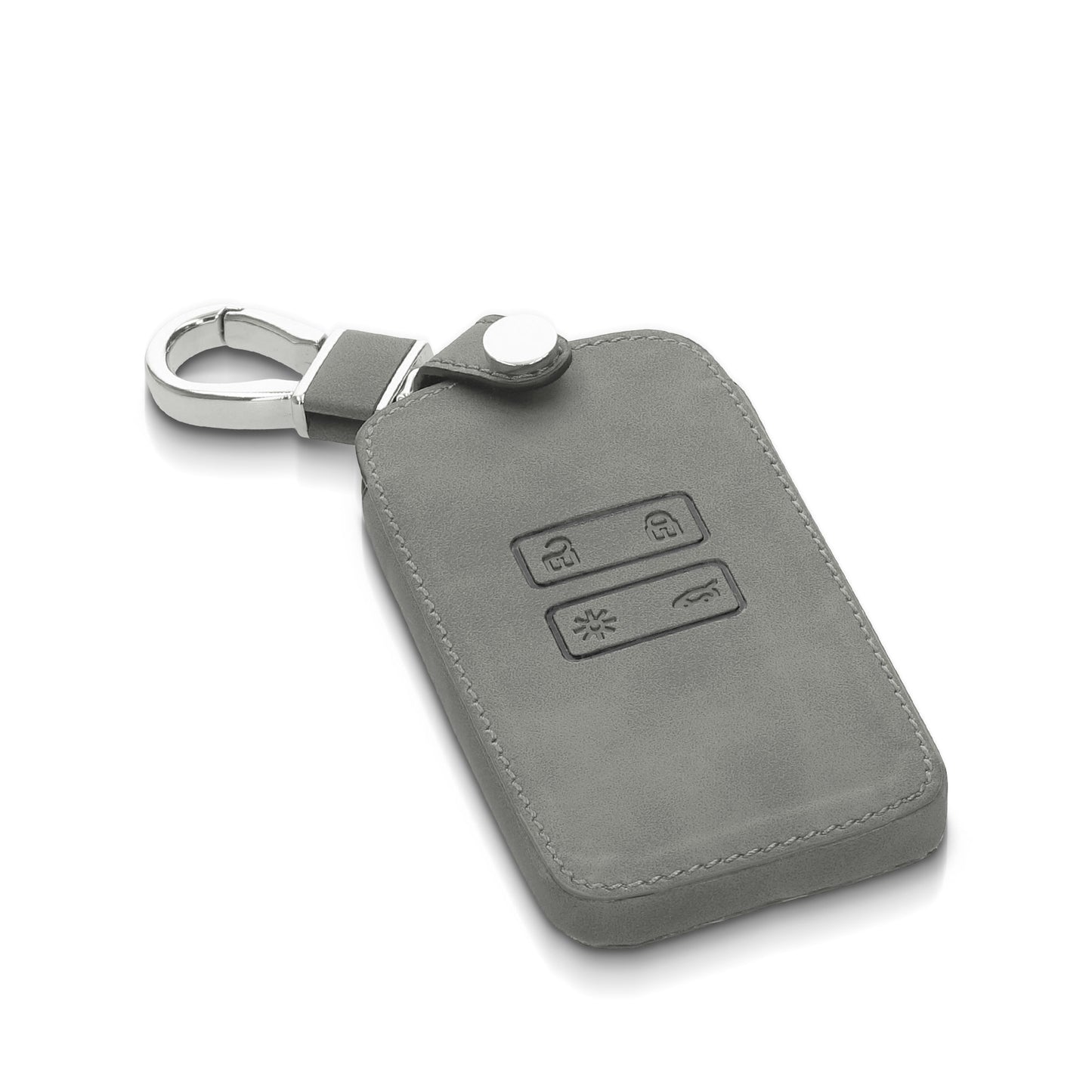 kwmobile Schlüsselhülle für Renault 4-Tasten Smartkey Autoschlüssel (nur Keyless Go) Hülle - Autoschlüssel Schlüssel Hülle - Schlüsselcover aus Kunstleder