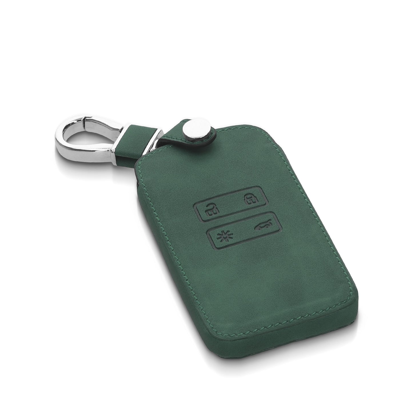 kwmobile Schlüsselhülle für Renault 4-Tasten Smartkey Autoschlüssel (nur Keyless Go) Hülle - Autoschlüssel Schlüssel Hülle - Schlüsselcover aus Kunstleder