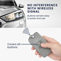 kwmobile Schlüsselhülle für Renault 4-Tasten Smartkey Autoschlüssel (nur Keyless Go) Hülle - Autoschlüssel Schlüssel Hülle aus Silikon - Schlüsselschutz Gehäuse aus Kunstleder