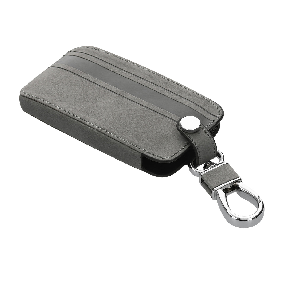 kwmobile Schlüsselhülle für Renault 4-Tasten Smartkey Autoschlüssel (nur Keyless Go) Hülle - Autoschlüssel Schlüssel Hülle aus Silikon - Schlüsselschutz Gehäuse aus Kunstleder
