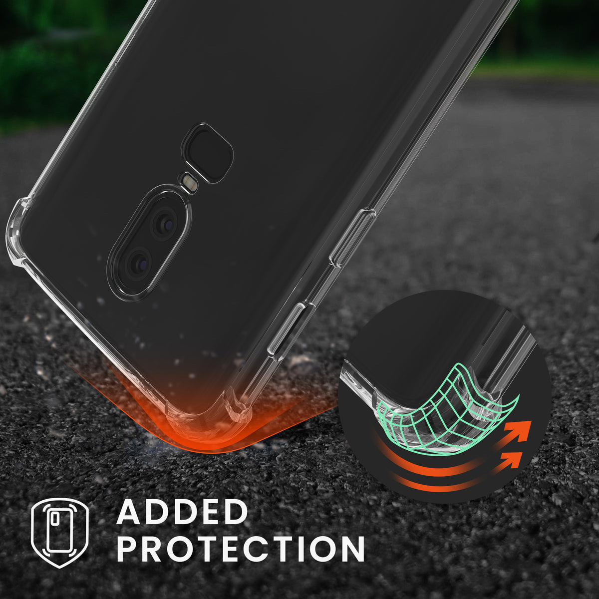 OnePlus 6 Silikon Handykette
