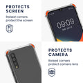 kwmobile Necklace Case kompatibel mit Samsung Galaxy A50 Hülle - Silikon Cover mit Handykette - Band Handyhülle