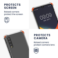 Samsung Galaxy A50 Silikon Handykette Transparent