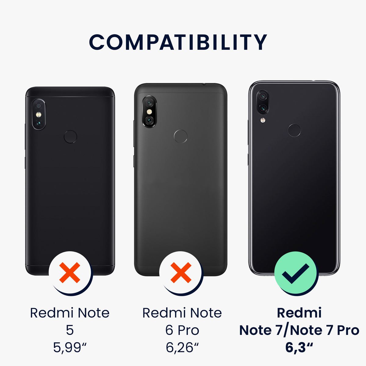 Xiaomi Redmi Note 7 / Note 7 Pro Silikon Handyhülle