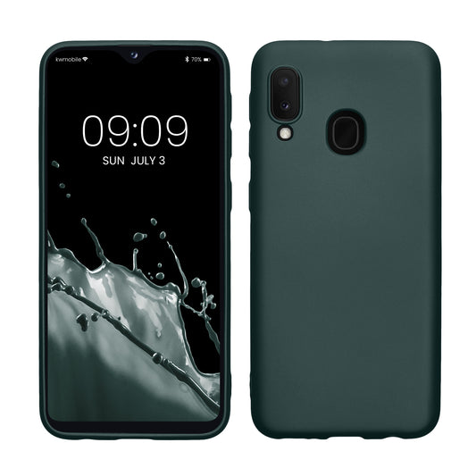 kwmobile Handyhülle für Samsung Galaxy A20e Hülle - Silikon Case - Schutzhülle Cover