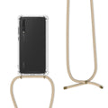 kwmobile Necklace Case kompatibel mit Huawei P20 Pro Hülle - Silikon Cover mit Handykette - Band Handyhülle