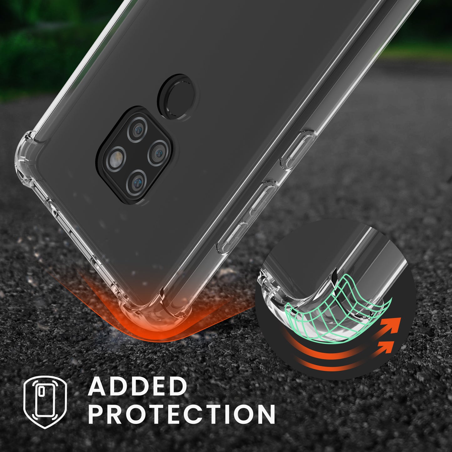 kwmobile Necklace Case kompatibel mit Huawei Mate 20 Hülle