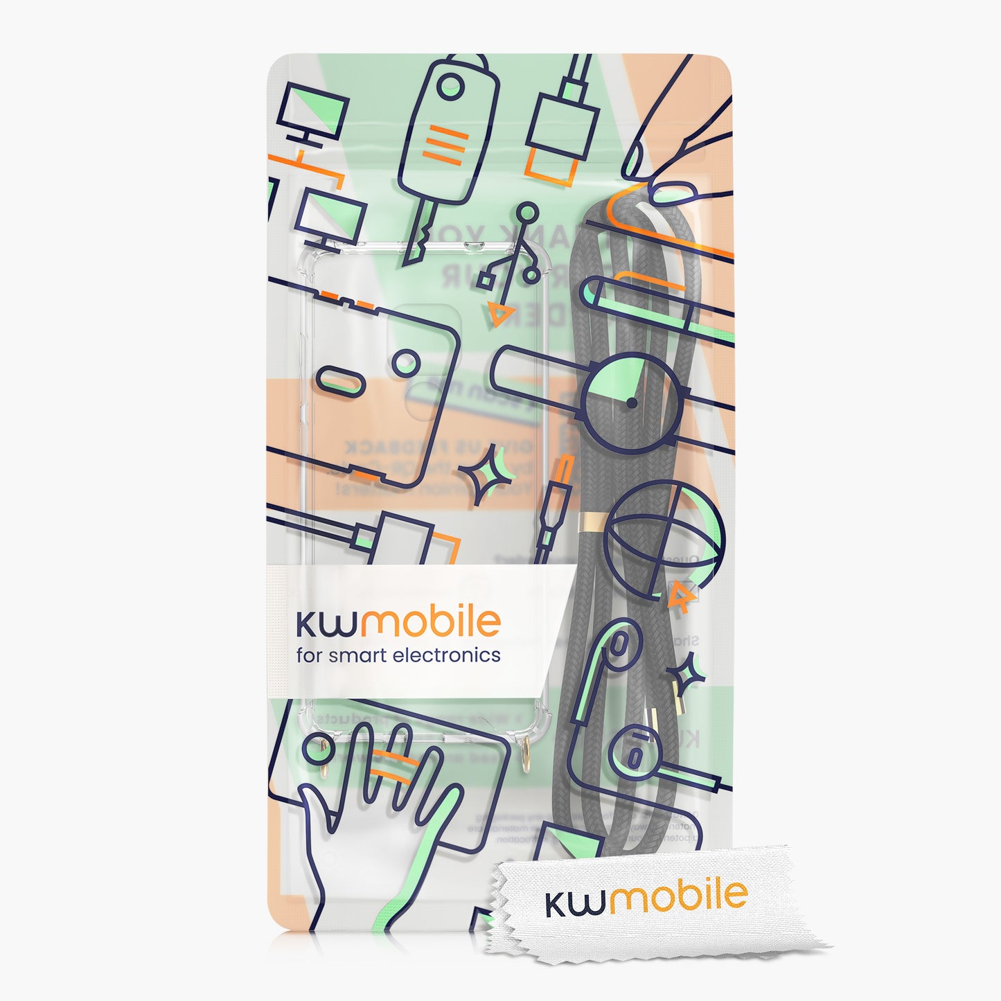 kwmobile Necklace Case kompatibel mit Huawei Mate 20 Hülle