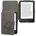 kwmobile Schutzhülle für Tolino Vision 1 / 2 / 3 / 4 HD Hülle - eReader Case aus Kunstleder mit Auto Sleep Funktion