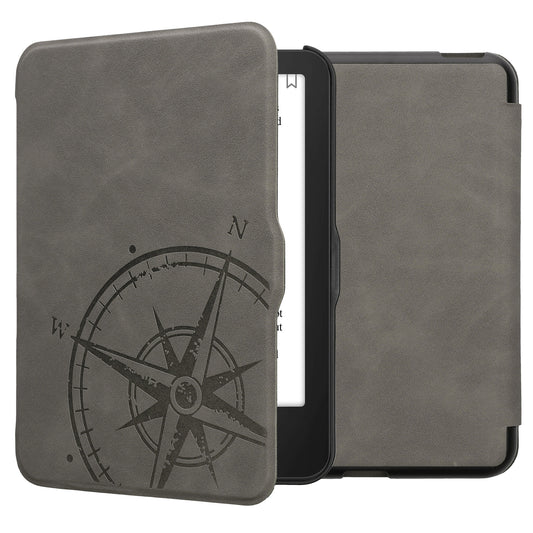 kwmobile Schutzhülle für Tolino Vision 1 / 2 / 3 / 4 HD Hülle - eReader Case aus Kunstleder mit Auto Sleep Funktion