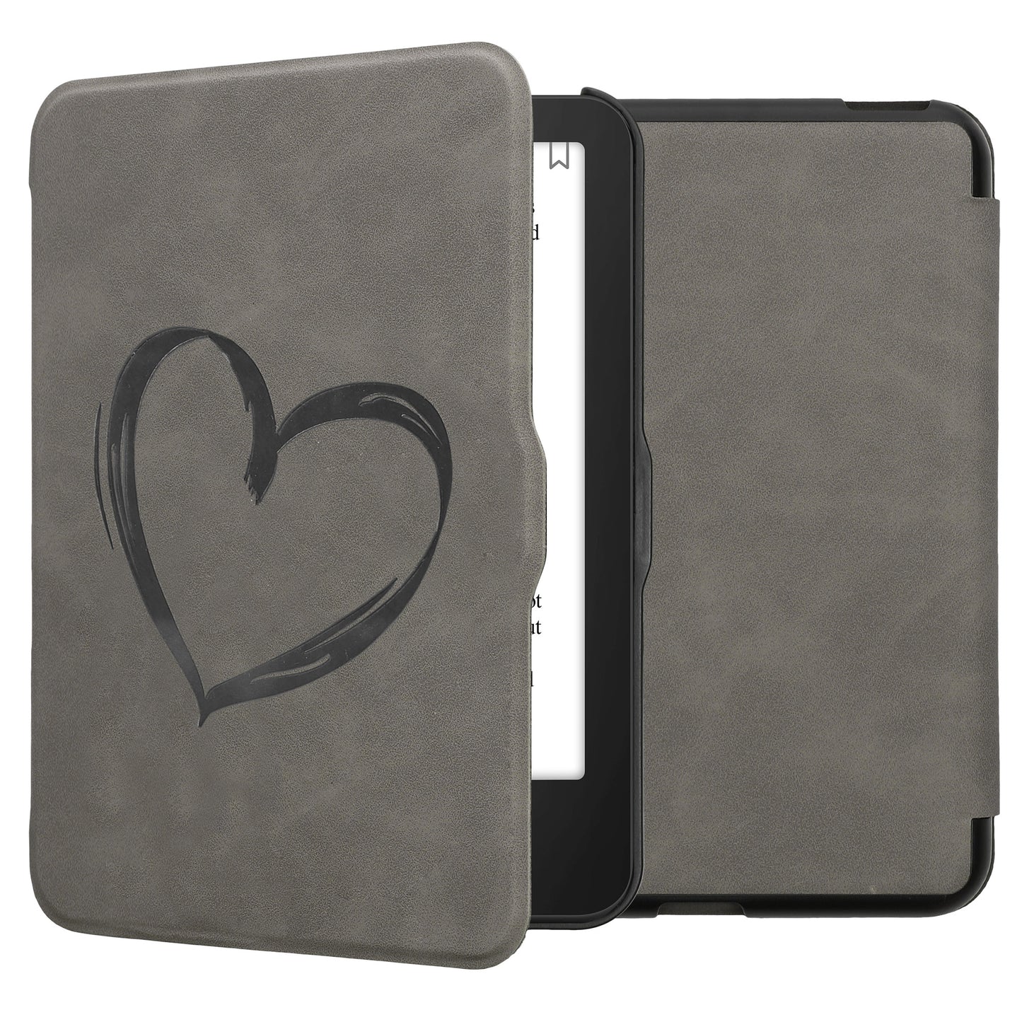 kwmobile Schutzhülle für Tolino Vision 1 / 2 / 3 / 4 HD Hülle - eReader Case aus Kunstleder mit Auto Sleep Funktion