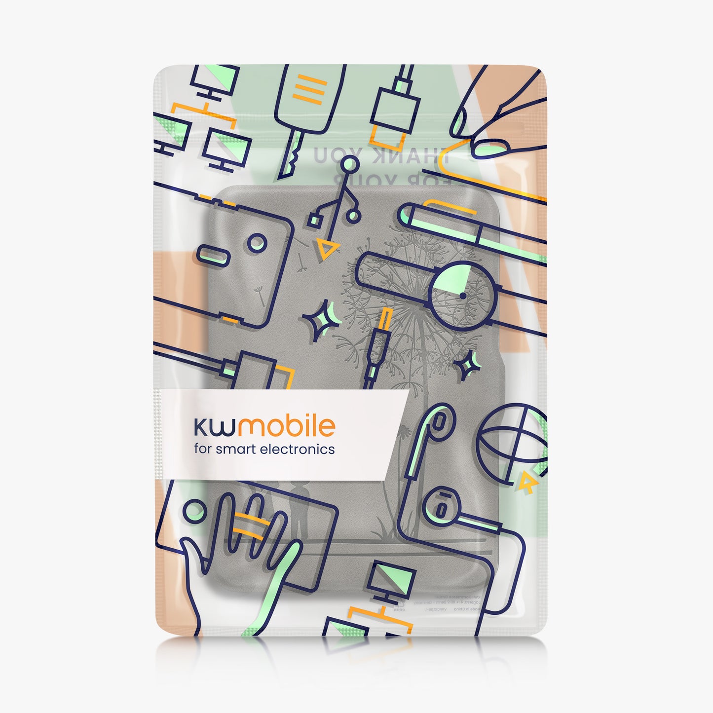 kwmobile Schutzhülle für Tolino Vision 1 / 2 / 3 / 4 HD Hülle - eReader Case aus Kunstleder mit Auto Sleep Funktion