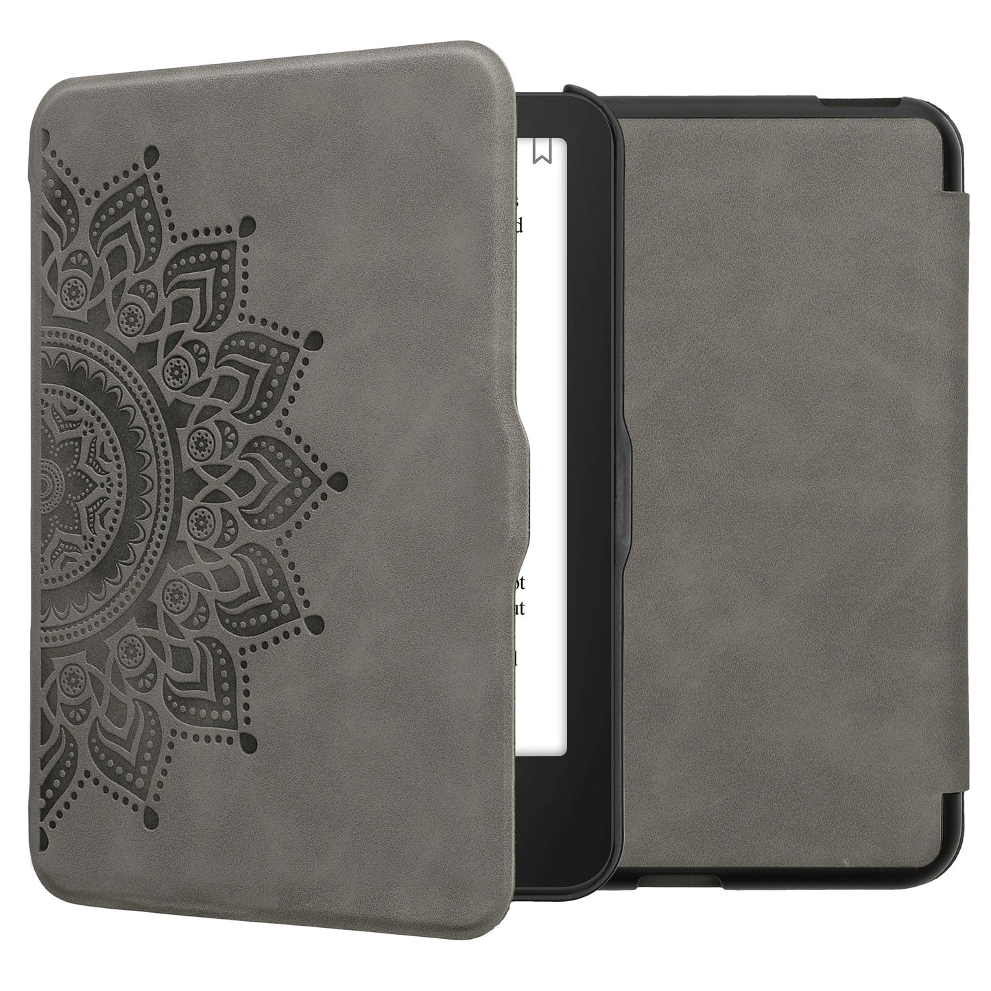 kwmobile Schutzhülle für Tolino Vision 1 / 2 / 3 / 4 HD Hülle - eReader Case aus Kunstleder mit Auto Sleep Funktion