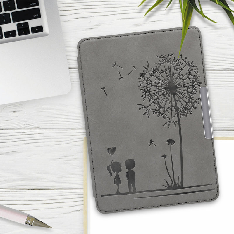kwmobile Schutzhülle für Amazon Kindle Paperwhite (10. Gen - 2018) Hülle - eReader Case aus Kunstleder mit Auto Sleep Funktion