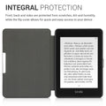 kwmobile Schutzhülle für Amazon Kindle Paperwhite (10. Gen - 2018) Hülle - eReader Case aus Kunstleder mit Auto Sleep Funktion