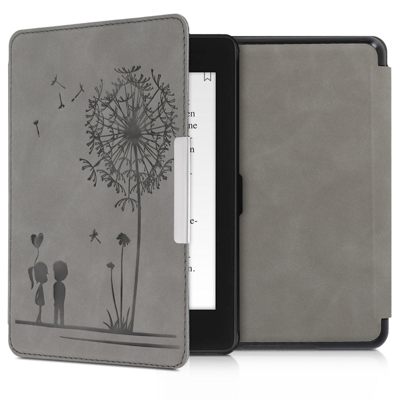 kwmobile Schutzhülle für Amazon Kindle Paperwhite (10. Gen - 2018) Hülle - eReader Case aus Kunstleder mit Auto Sleep Funktion