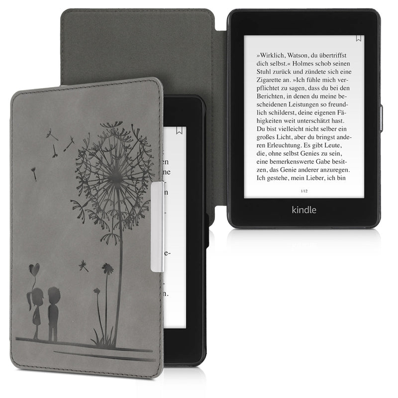 kwmobile Schutzhülle für Amazon Kindle Paperwhite (10. Gen - 2018) Hülle - eReader Case aus Kunstleder mit Auto Sleep Funktion
