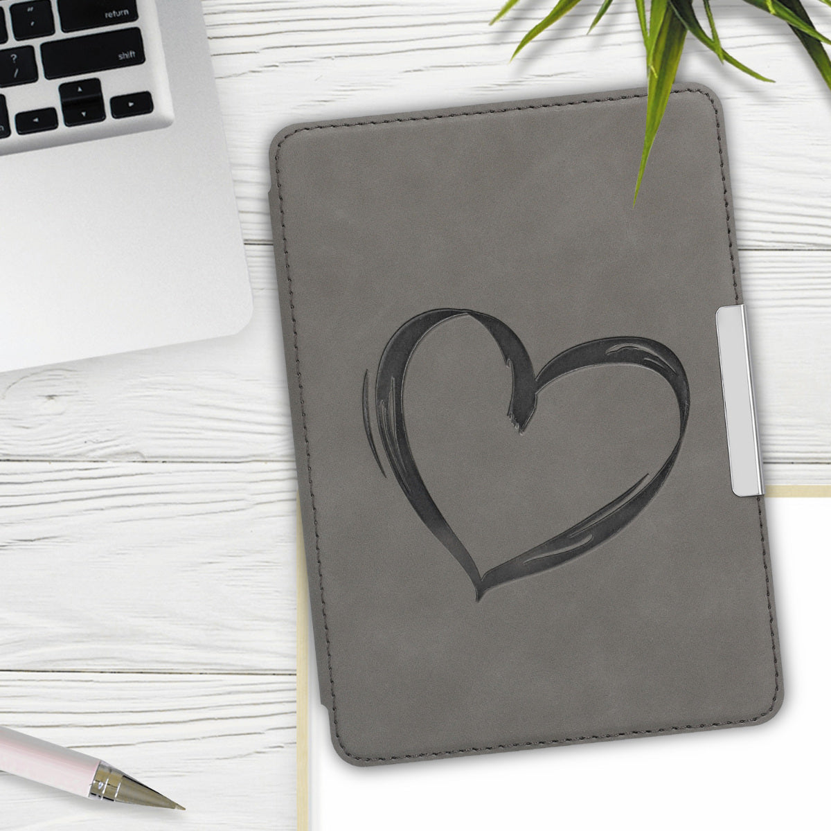 kwmobile Schutzhülle für Amazon Kindle Paperwhite (10. Gen - 2018) Hülle - eReader Case aus Kunstleder mit Auto Sleep Funktion