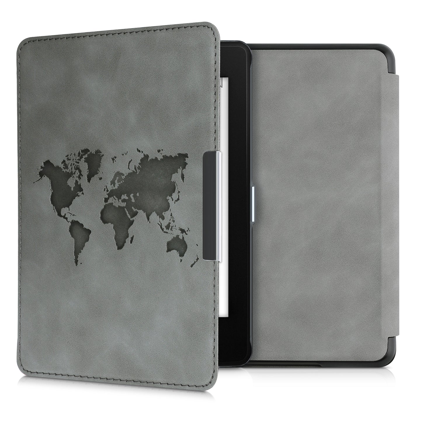 kwmobile Schutzhülle für Amazon Kindle Paperwhite (10. Gen - 2018) Hülle - eReader Case aus Kunstleder mit Auto Sleep Funktion