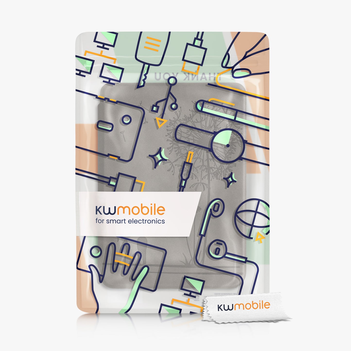 kwmobile Schutzhülle für Tolino Shine 3 Hülle - eReader Case aus Kunstleder mit Auto Sleep Funktion