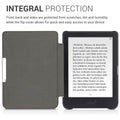 kwmobile Schutzhülle für Tolino Shine 3 Hülle - eReader Case aus Kunstleder mit Auto Sleep Funktion