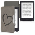 kwmobile Schutzhülle für Tolino Shine 3 Hülle - eReader Case aus Kunstleder mit Auto Sleep Funktion