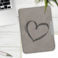 kwmobile Schutzhülle für Tolino Shine 3 Hülle - eReader Case aus Kunstleder mit Auto Sleep Funktion
