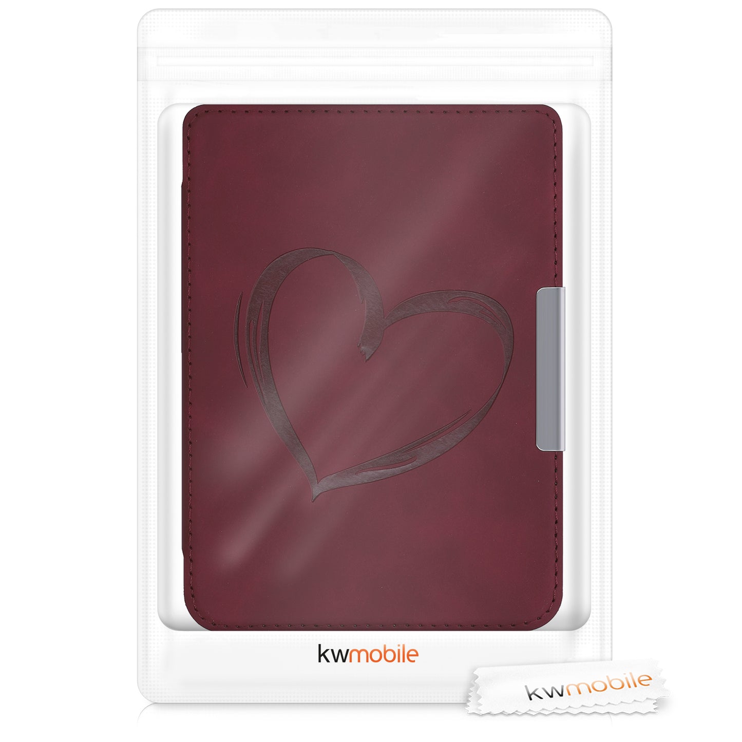 kwmobile Schutzhülle für Tolino Shine 3 Hülle - eReader Case aus Kunstleder mit Auto Sleep Funktion